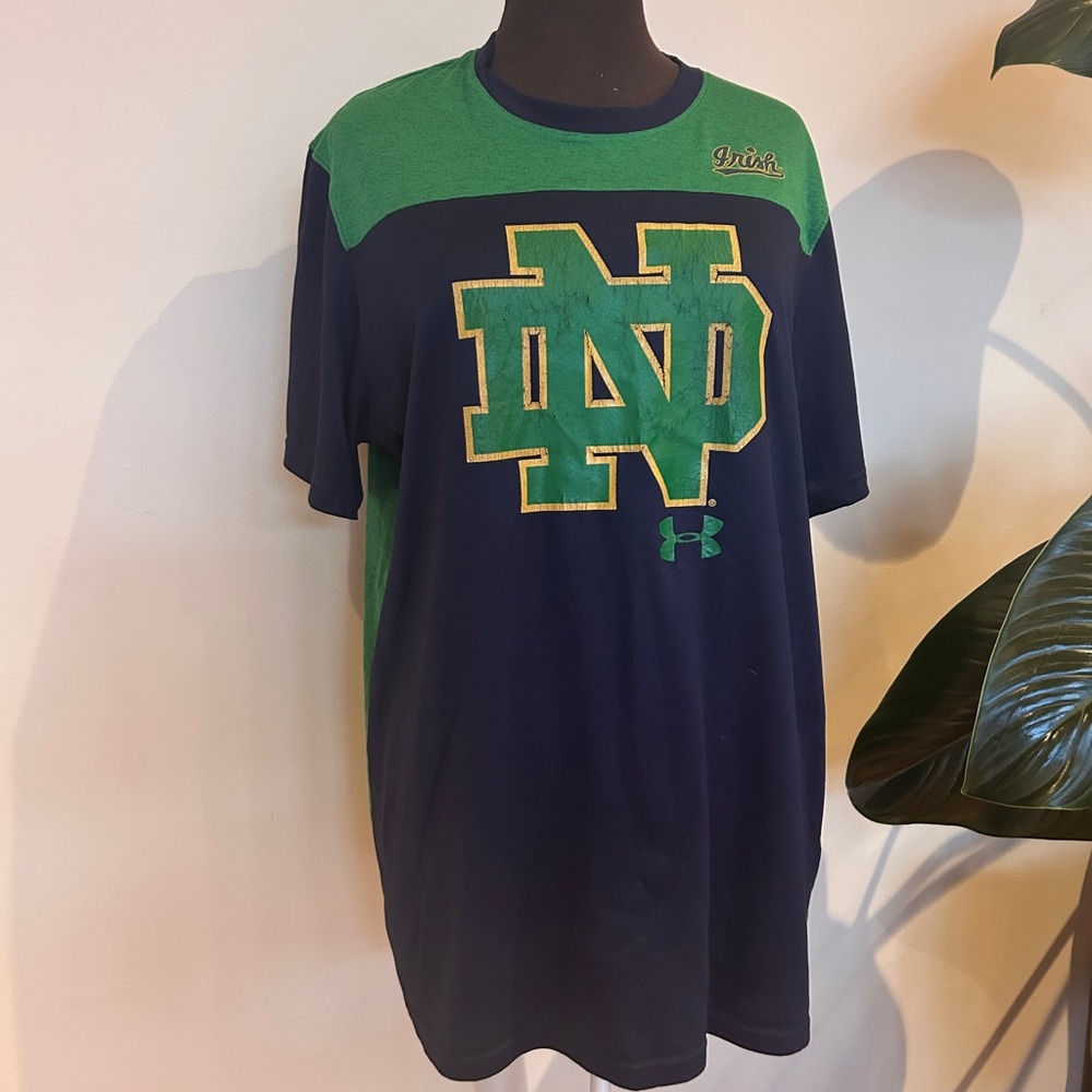 VTG Notre Dame Under Armour tee
